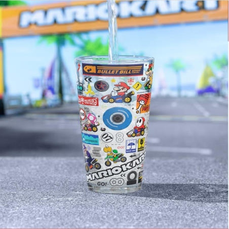 NINTENDO - Mario Kart - Glass 