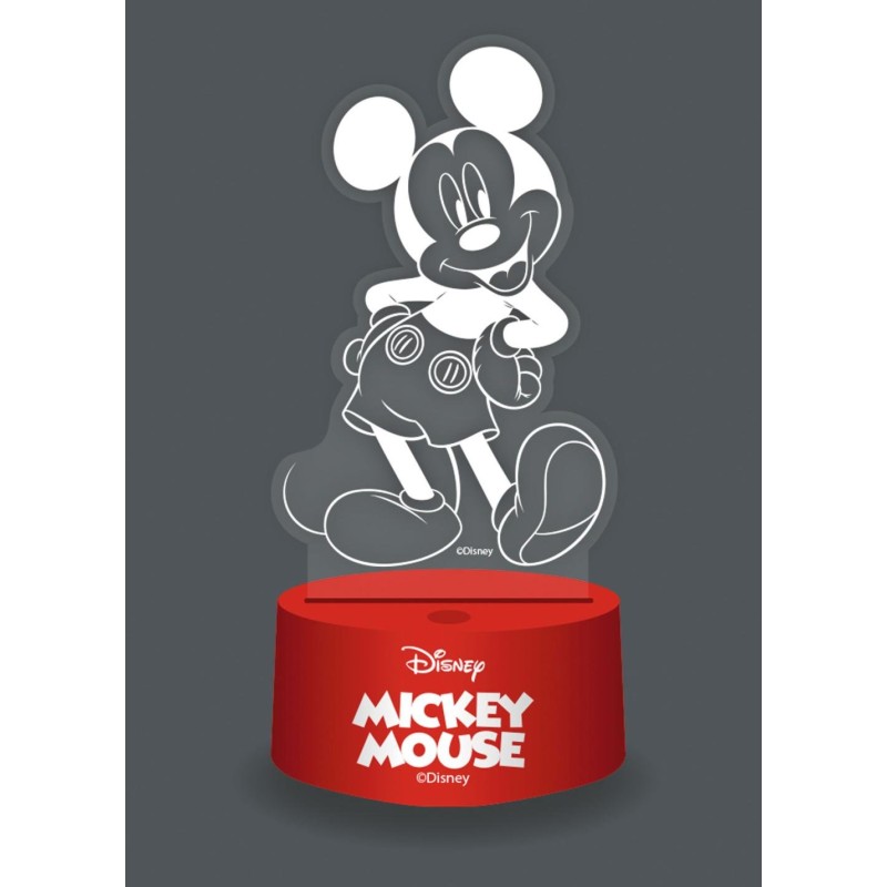MICKEY - 3D Lamp RGB with Remote