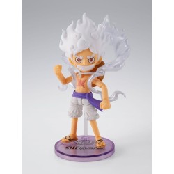 ONE PIECE - Luffy Gear 5 - Figurine WCF X S.H. Figuarts 8cm