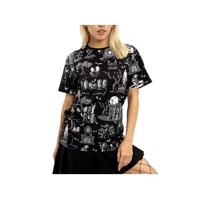DISNEY - Haunted Mansion - T-Shirt Unisex Loungefly (S)