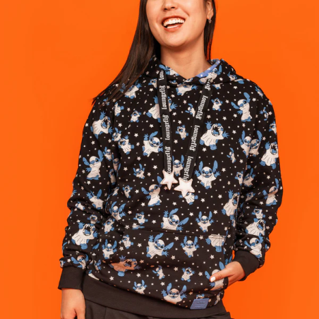 DISNEY - Stitch "Fantome" - Hoodie Unisex Loungefly (L)