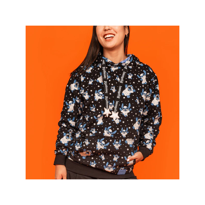 DISNEY - Stitch "Fantome" - Hoodie Unisex Loungefly (S)