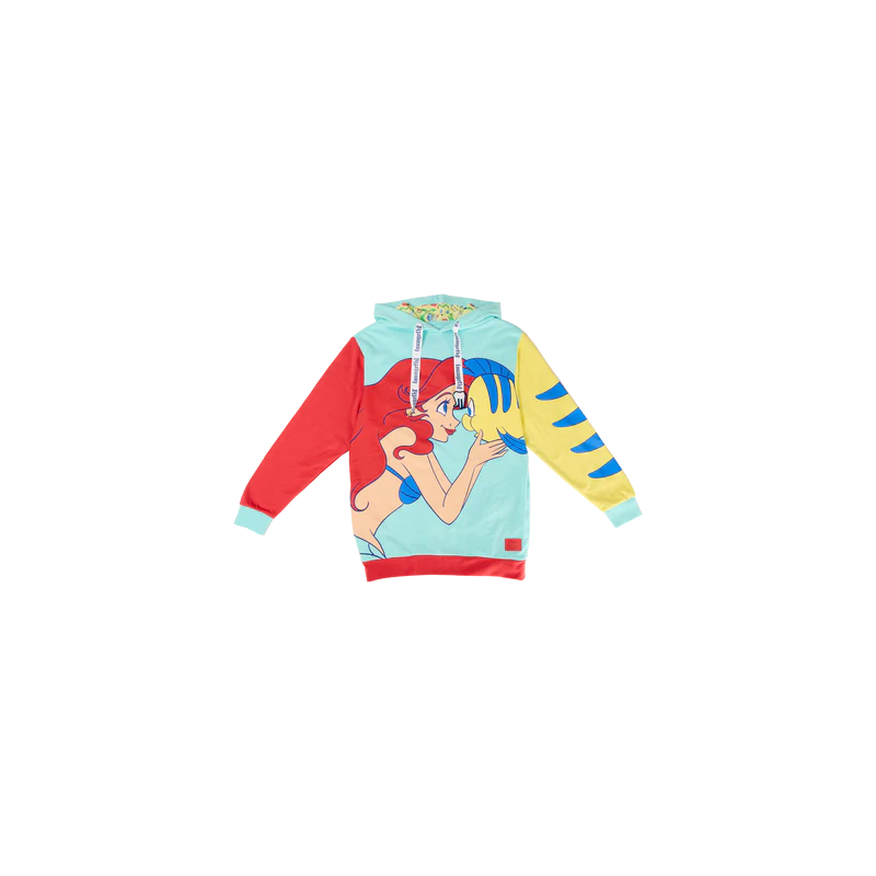 PETITE SIRENE 35 - Ariel et Polochon - Hoodie Unisex Loungefly (S)