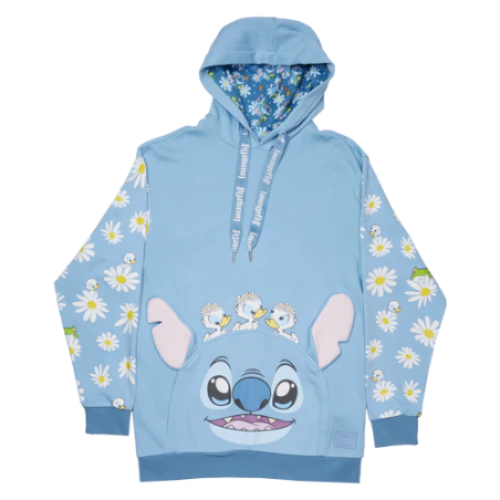 LILO ET STITCH - Springtime Stitch - Hoodie Unisex Loungefly (XL)