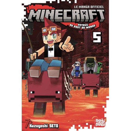 MINECRAFT - Le manga officiel - Voyage au bout du monde - Tome 5 