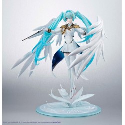 GUNDAM X HATSUNE MIKU - Lucra Miku x Wing Gundam Zero - Statuette 27cm 