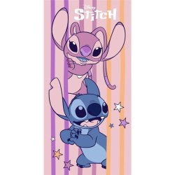 LILO & STITCH - Stitch & Angel - Serviette de Plage 70x140cm 