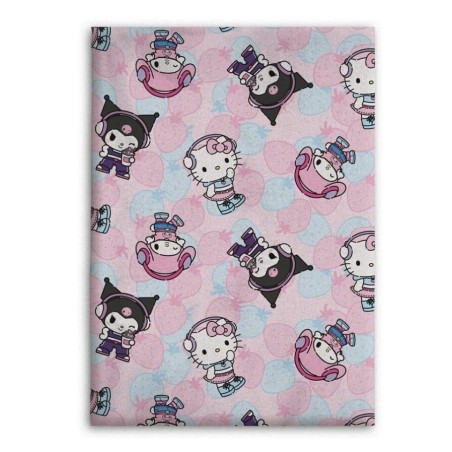 HELLO KITTY - Couverture Flanelle 110x150cm 