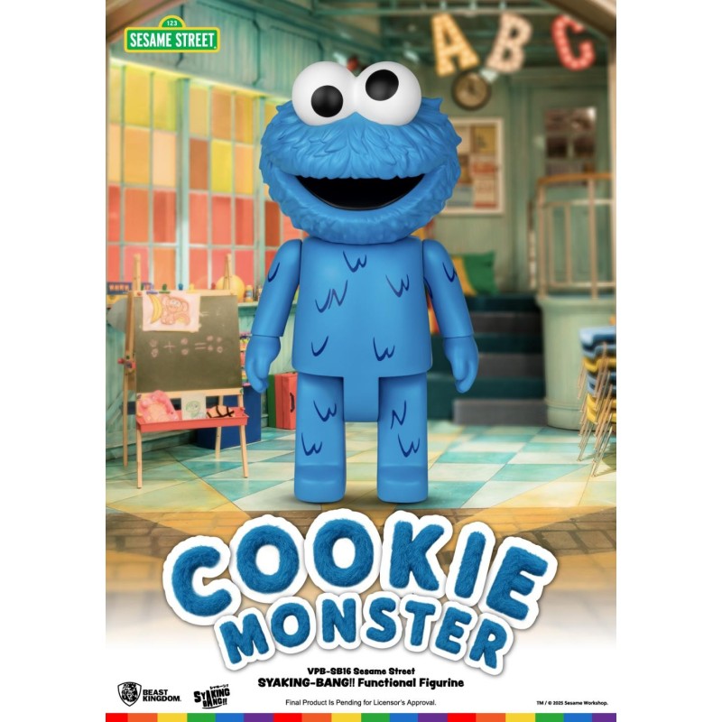 SESAME STREET - Cookie Monster - Tirelire SYAKING-BANG 46.7cm 