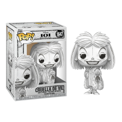 SKETCHED - POP Disney N° 1647 - Cruella d'Enfer 