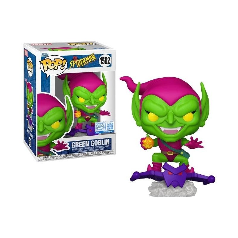 SPIDER-MAN - POP Marvel N° 1502 - Le Bouffon Vert 