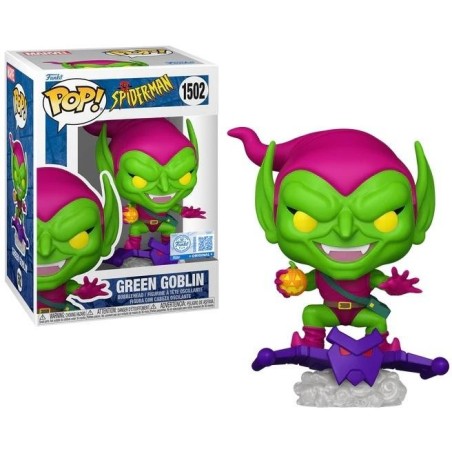 SPIDER-MAN - POP Marvel N° 1502 - Le Bouffon Vert 