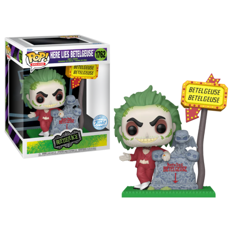 BEETLEJUICE - POP Deluxe N° 1762 - Here Lies Betelguise 