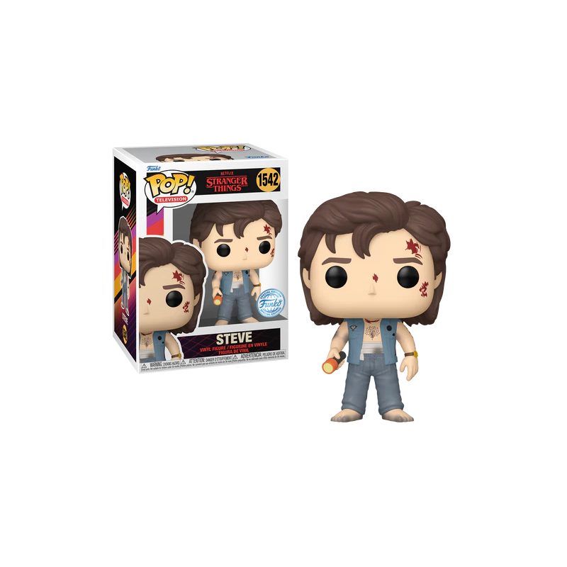 STRANGER THINGS - POP TV N° 1542 - Steve (Battledamage) 