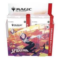DISPLAY COLLECTOR MTG SPIDER-MAN ANGLAIS