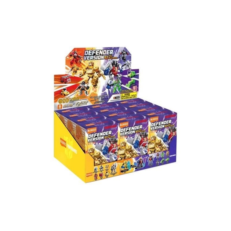 TRANSFORMERS - Defender Version 02 - Model Kit Blokees Display 12 pc 
