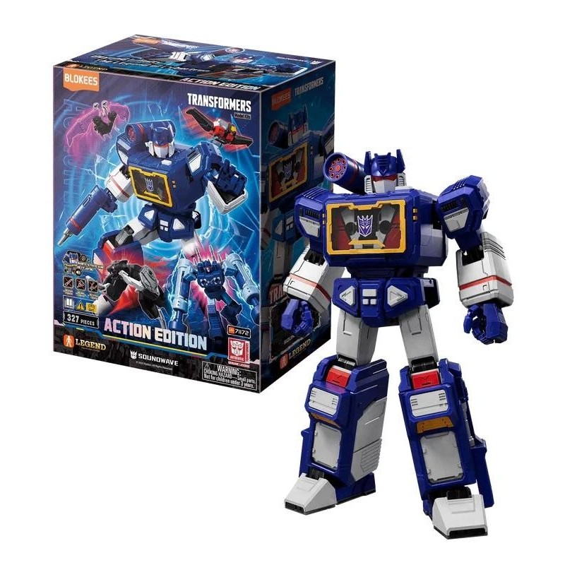 TRANSFORMERS - Soundwave - Limited Model Kit Blokees 