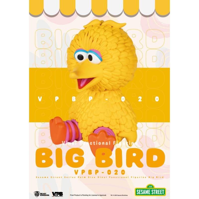 SESAME STREET - Big Bird - Tirelire Palm Size 12.7cm 