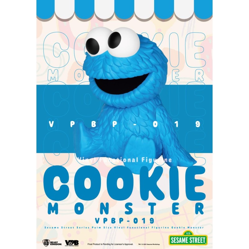 SESAME STREET - Cookie Monster - Tirelire Palm Size 11.8cm 