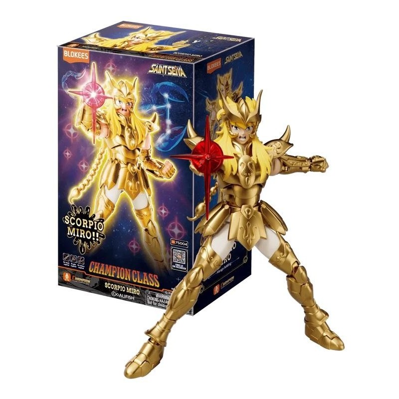 SAINT SEIYA - Scorpio Milo - Model Kit Champion Class Blokees 