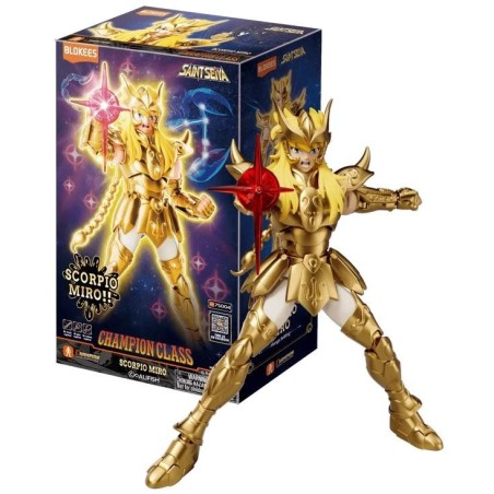 SAINT SEIYA - Scorpio Milo - Model Kit Champion Class Blokees 