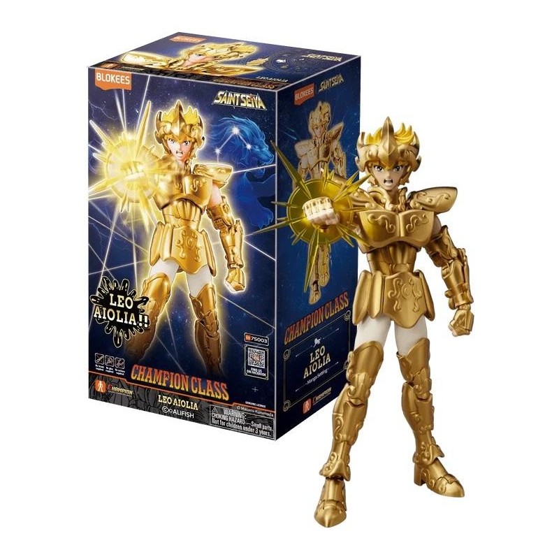 SAINT SEIYA - Leo Aiolia - Model Kit Champion Class Blokees 