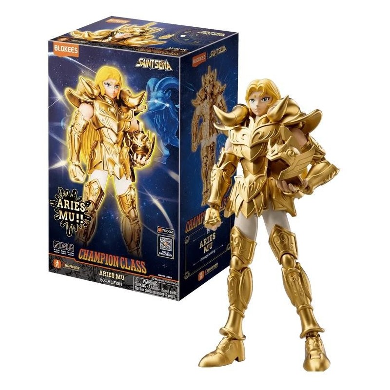 SAINT SEIYA - Aries Mu - Model Kit Champion Class Blokees 