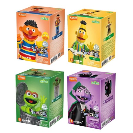 SESAME STREET - Assortment 02 - Model Kit Blokees Display 8 pc 