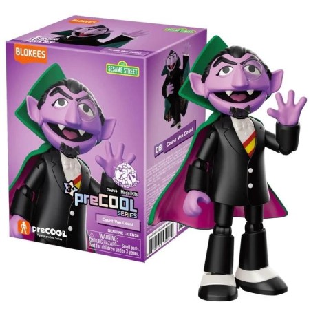 SESAME STREET- Count Von Count - Model Kit Classic Class Blokees 