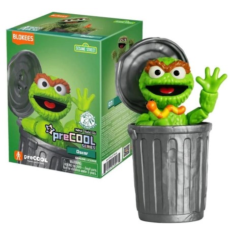 SESAME STREET- Oscar - Model Kit Classic Class Blokees 