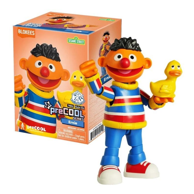 SESAME STREET- Ernie - Model Kit Classic Class Blokees 