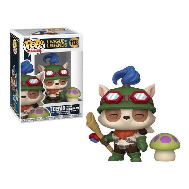 LEAGUE OF LEGENDS - POP & Buddy N° 1138 - Teemo avec Champignon 
