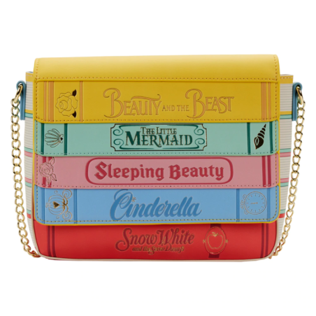 DISNEY - Princess Books - Sac bandoulière LoungeFly '24x20x10cm' 