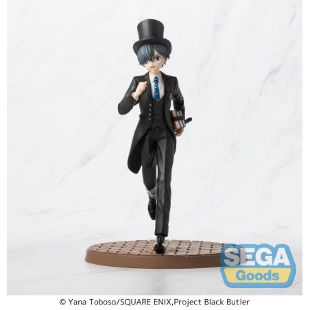 BLACK BUTLER - Ciel Phantomhive - Figurine Luminasta 20cm 