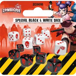 ZombicideDés Spéciaux Noirs et Blanc (French)