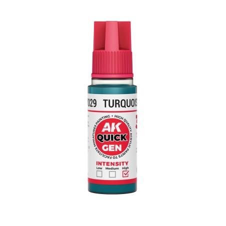 TURQUOISE BLUE 18 ML - QUICK GEN