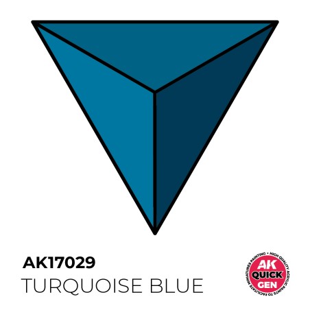 TURQUOISE BLUE 18 ML - QUICK GEN