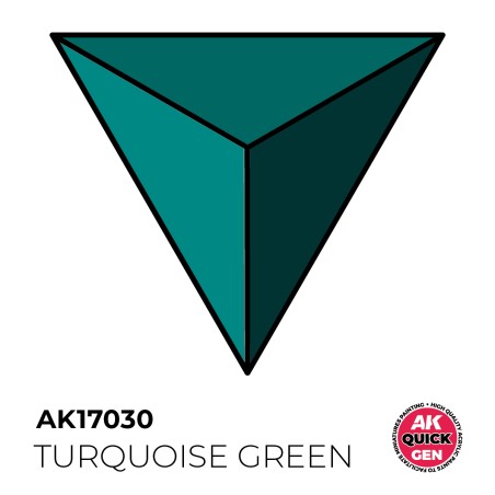 TURQUOISE GREEN 18 ML - QUICK GEN