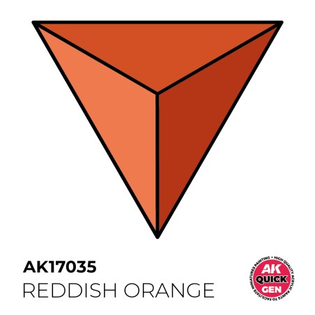 REDDISH ORANGE 18 ML - QUICK GEN