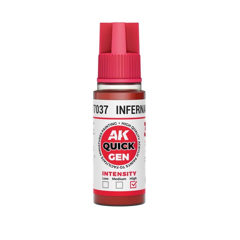 INFERNAL RED 18 ML - QUICK GEN