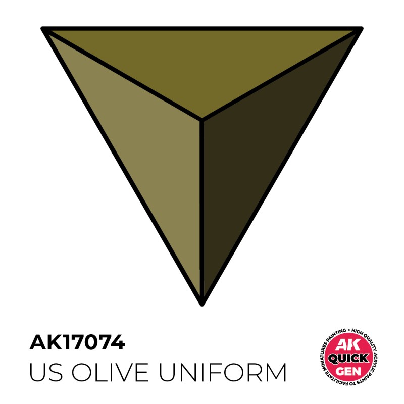US OLIVE UNIFORM 18 ML - QUICK GEN