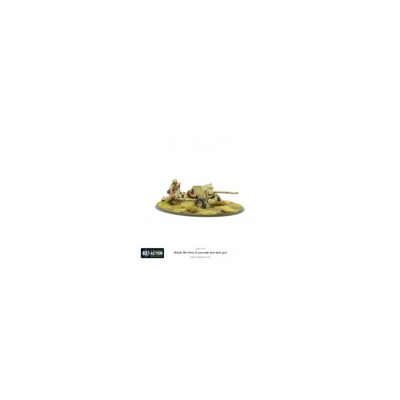 8th Army 6 Pounder AT 