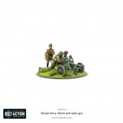 Soviet Army 45mm Anti Tank Gun 