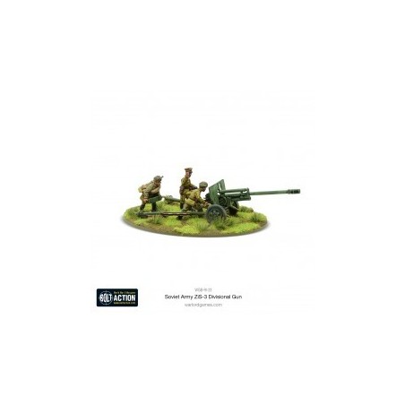 Soviet Army Zis 3 Gun 