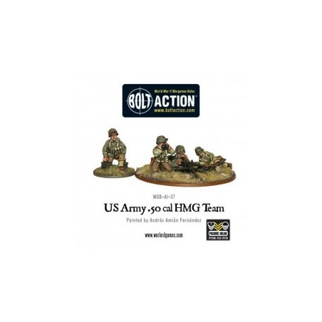 US Army 50 Cal HMG Team 