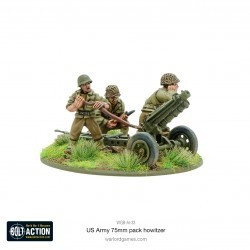 Us Army 75mm Howitzer Metal 
