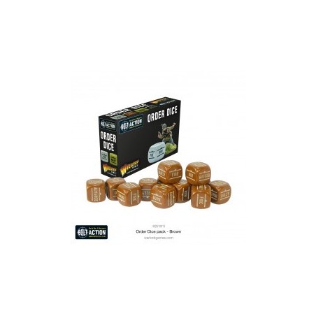 Orders Dice Pack - Brown 