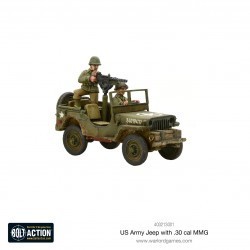 US Army Jeep with 30 Cal MMG 