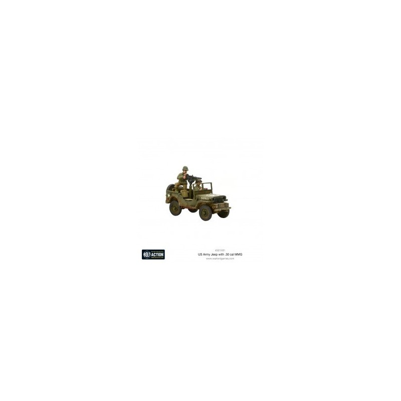US Army Jeep with 30 Cal MMG 
