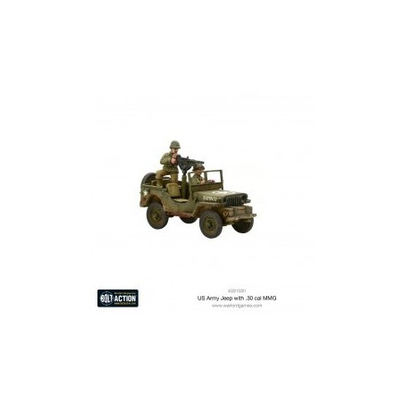 US Army Jeep with 30 Cal MMG 